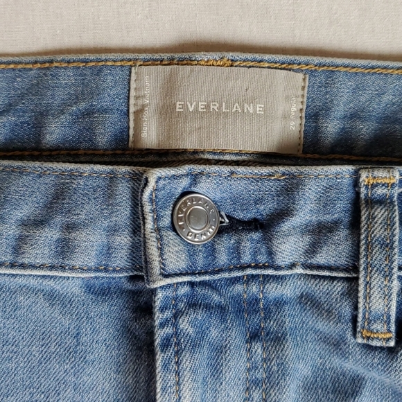 Everlane Light Wash Boyfriend Jean Size 29 - Picture 4 of 6